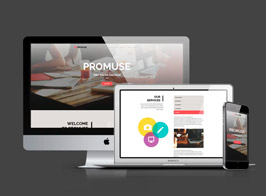 Promuse – Business Parallax Muse Template