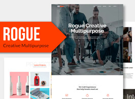 ROGUE – Creative Multi-Purpose Muse Template YR