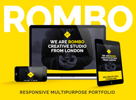 Rombo – Creative Multipurpose Muse Portfolio Template