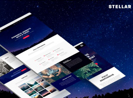 Stellar – Responsive Muse Template