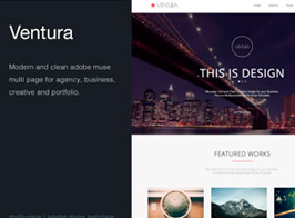 Ventura – Multi-Page Muse Template