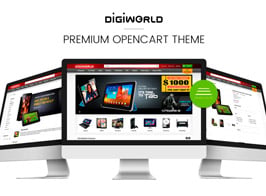 Digital World OpenCart Theme Premium Responsive