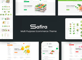 Safira – Responsive OpenCart Theme (Included Color Swatches)