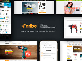 Faribe – Multi-Purpose OpenCart 3 Theme