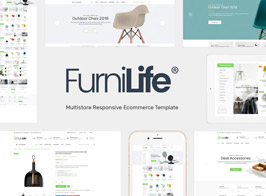 Furnilife – Furniture, Decorations OpenCart Theme