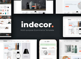 Indecor – Clean & Minimal OpenCart Theme