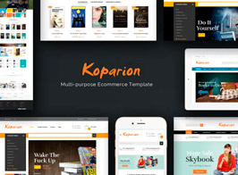 Koparion – Book Shop Responsive OpenCart Theme