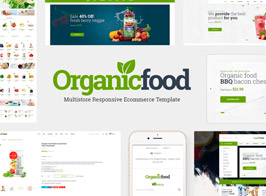 OrganicFood – Food, Alcohol, Cosmetics, OpenCart