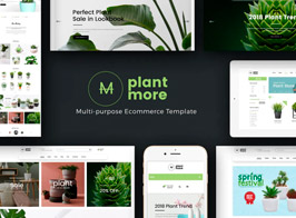 Plantmore – OpenCart Theme