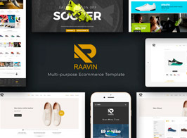 Raavin – Shoes Responsive OpenCart Theme