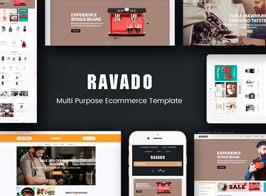 Ravado – Coffee Shop OpenCart Theme