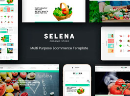 Selena – Organic Responsive OpenCart Theme