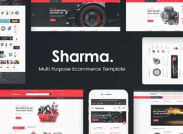 Sharma – Accessories Car OpenCart Theme