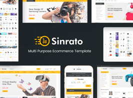 Sinrato – Mega Shop OpenCart Theme
