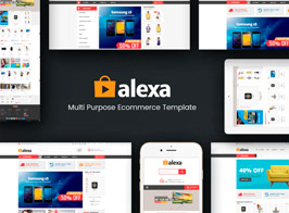 Alexa – Mega Store Responsive Prestashop Theme