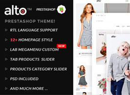 Alto – Responsive Prestashop Theme