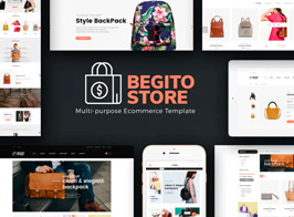 Begito – Bag Store Responsive Prestashop 1.7 Theme