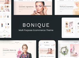 Bonique – Beauty & Cosmetic Prestashop Theme