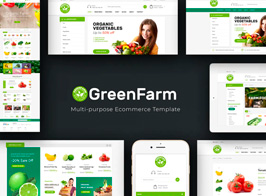 Greenfarm – Organic & Food Prestashop Theme