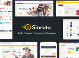 Sinrato – Electronics Prestashop Theme
