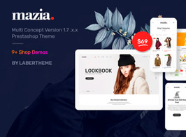 Mazia  Responsive Prestashop 1.7 – Laberthem