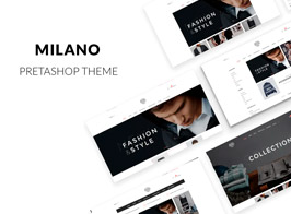 Milano Responsive Prestashop 1.7, 1.6 Theme