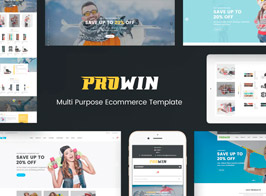 Prowin – Sport Responsive Prestashop Theme