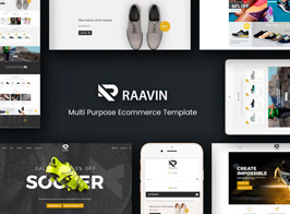 Raavin – Shoes Responsive Prestashop Theme