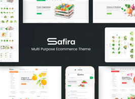 Safira – Food & Organic Prestashop Theme