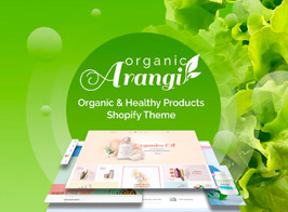 Arangi – Organic Shopify Theme