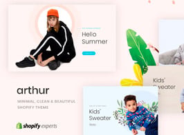 Arthur | Minimal, Clean & Beautiful Shopify Theme