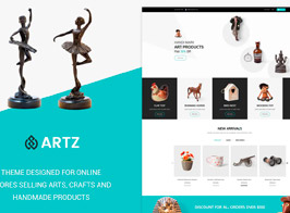 Artz | Art, Photography Shopify Theme