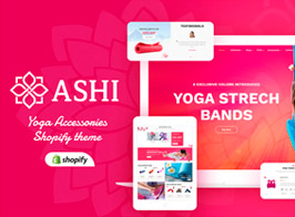 Ashi | Yoga, Fitness Shopify Theme