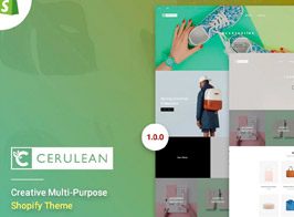 Cerulean – Creative Multi-Purpose Shopify Theme