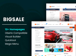 BigSale – The Clean, Minimal & Unlimited Bootstrap 4 Shopify Theme (12+ HomePages)