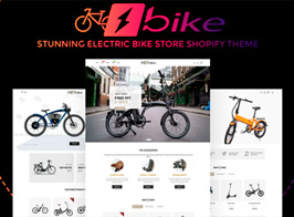 E-Bike | Stunning Electric Bicycle Store Shopify