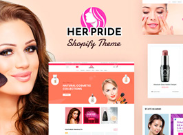 HerPride – Shopify Beauty Center, Cosmetic Shop