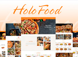 HoloFood – Fast Food & Restaurant Shopify Theme