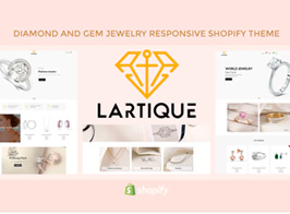 Lartique – Diamond And Gem Jewelry Shopify Theme