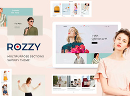 Rozzy – Multipurpose Shopify Sections Theme