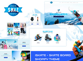 Skiz | Sports, Ski Boards Shopify Theme