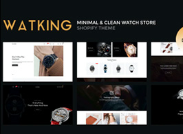 Watking – Minimal & Clean Watch Shopify Theme