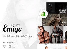 Emigo | Multi Concept Shopify Theme