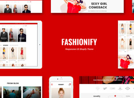Fashionify – Responsive Fashion Shopify Theme