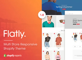 Flatly | Multi Store Responsive Shopify Theme