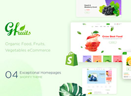 Gfruits | Food eCommerce Shopify Theme