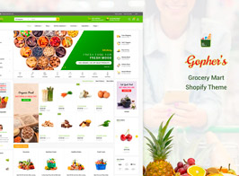 Gopher | Grocery Store Shopify Theme