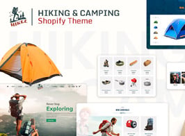 Hikez | Trekking and Hiking Shopify Store