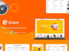 iCam – CCTV / Security / Electronics Shopify Store