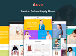 iLove – Highly Creative Responsive Shopify Theme